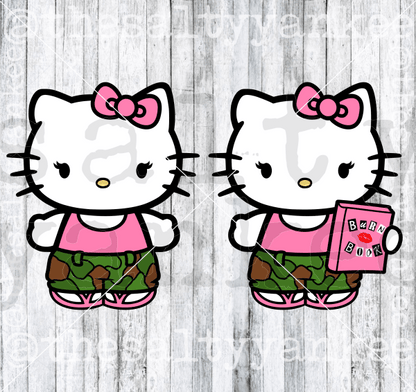 Mean Kitties Bundle Svg And Png File Download Downloads