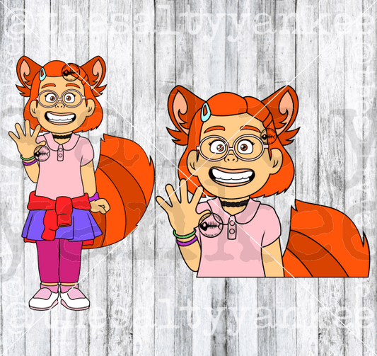 Mei With Ears And Tail Svg Png File Download Downloads