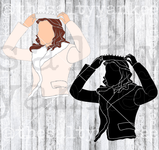 Minimalist Gossip Queen Svg And Png File Download Downloads