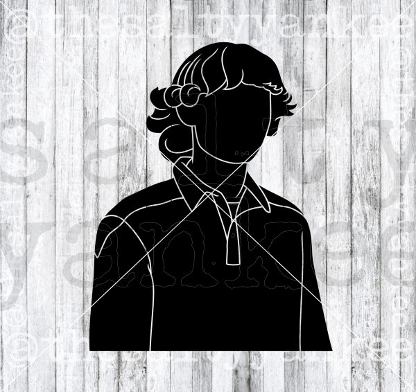 Minimalist Strange Kid Svg And Png File Download Downloads