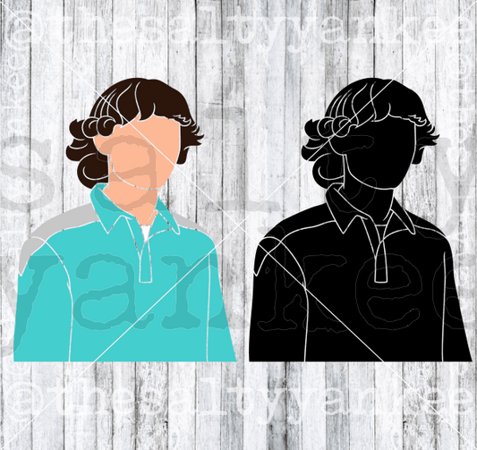 Minimalist Strange Kid Svg And Png File Download Downloads