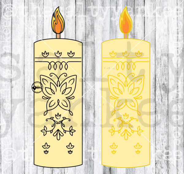 Miracle Candle Svg And Png File Download Downloads