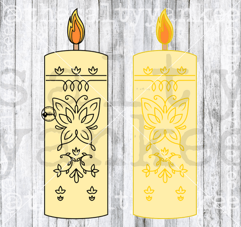 Miracle Candle Svg And Png File Download Downloads