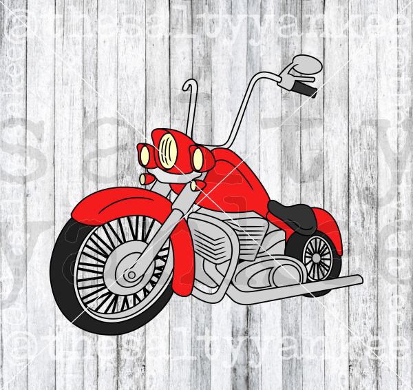 Motorcycle Svg And Png File Download Downloads
