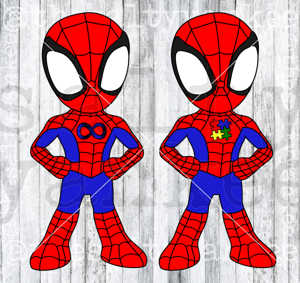 Neurodiversity Awareness Super Hero Svg And Png File Download Downloads
