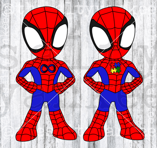 Neurodiversity Awareness Super Hero Svg And Png File Download Downloads