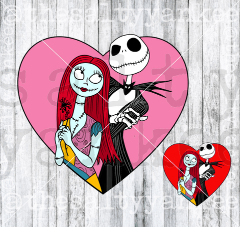 Nightmare Valentines Day Svg And Png File Download