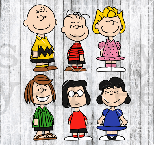 Peanut Friends Bundle Svg And Png File Download Downloads