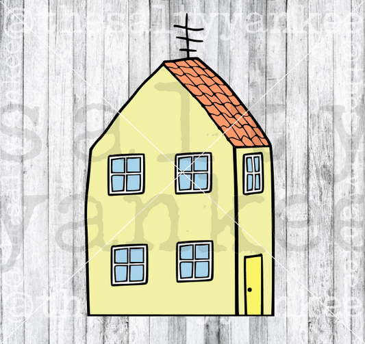 Piggy Family House Svg And Png File Download Downloads