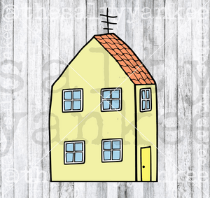 Piggy Family House Svg And Png File Download Downloads