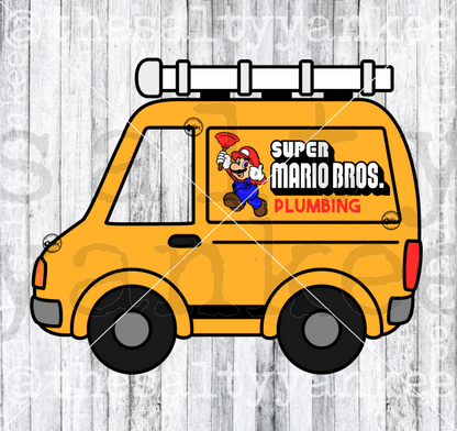 Plumbing Brothers Van Svg And Png File Download Downloads