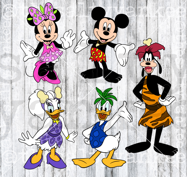 Mickey Mouse and Friends PNG File, Mickey Mouse PNG, Minnie Mouse, Friends  PNG, Mickey & Friends