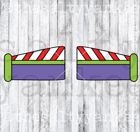 Rocket Toy Wings Layered Svg And Png File Download Downloads