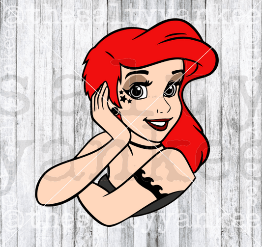 Sea Princess Svg And Png File Download