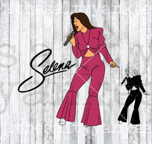 Selena Quintanilla-Pérez Svg And Png File Download