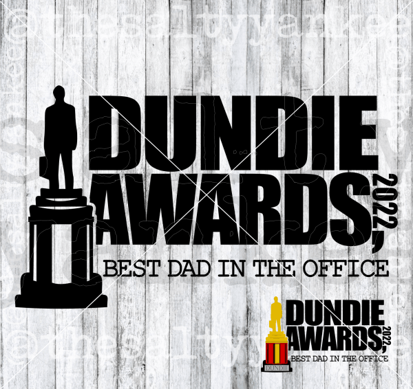 Sitcom Inspired Dundie Awards 2021 Svg And Png File Download Downloads