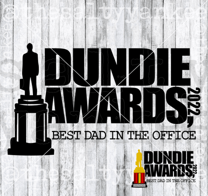 Sitcom Inspired Dundie Awards 2021 Svg And Png File Download Downloads
