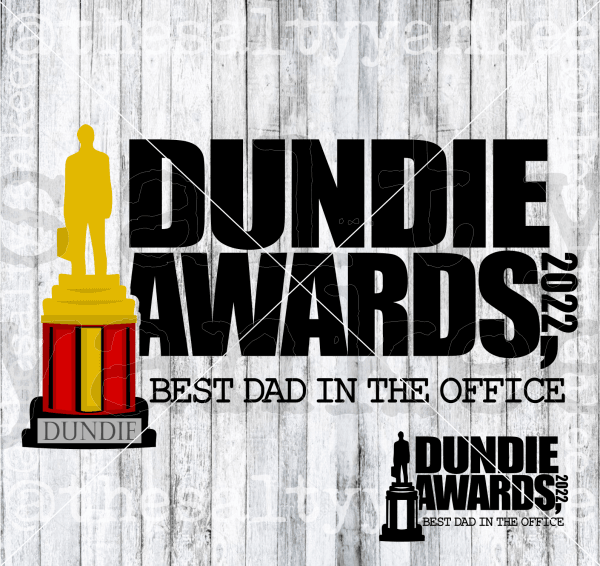 Sitcom Inspired Dundie Awards 2021 Svg And Png File Download Downloads