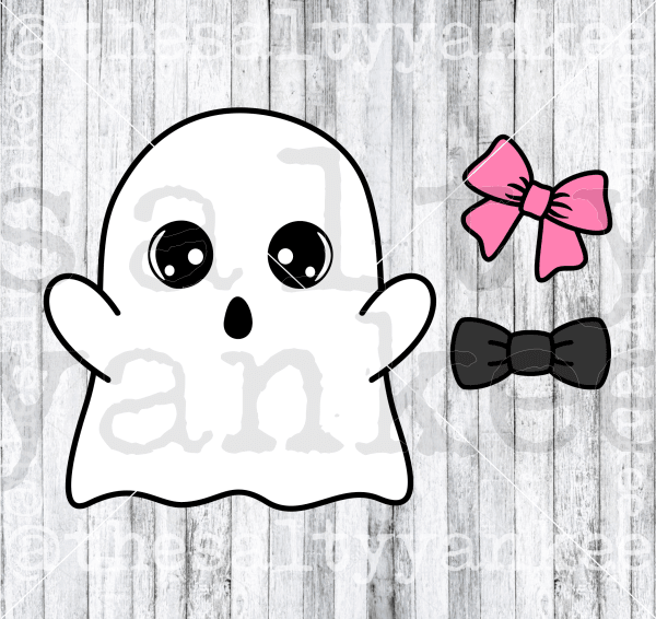 So Cute Its Scary Baby Ghost Svg And Png File Download Downloads