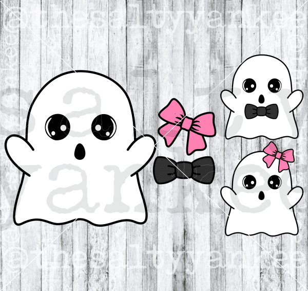 So Cute Its Scary Baby Ghost Svg And Png File Download Downloads