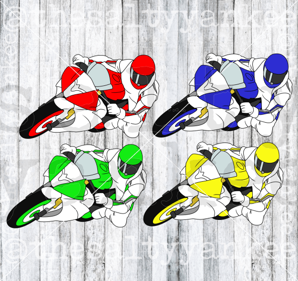 Sports Bike Racers Svg And Png File Download Downloads