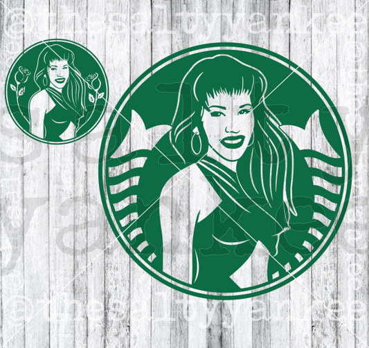 Starbucks Selena Quintanilla-Pérez Svg And Png File Download