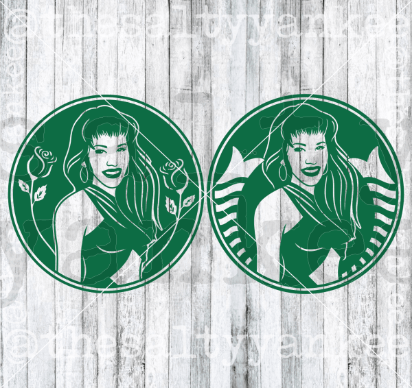 Starbucks Selena Quintanilla-Pérez Svg And Png File Download
