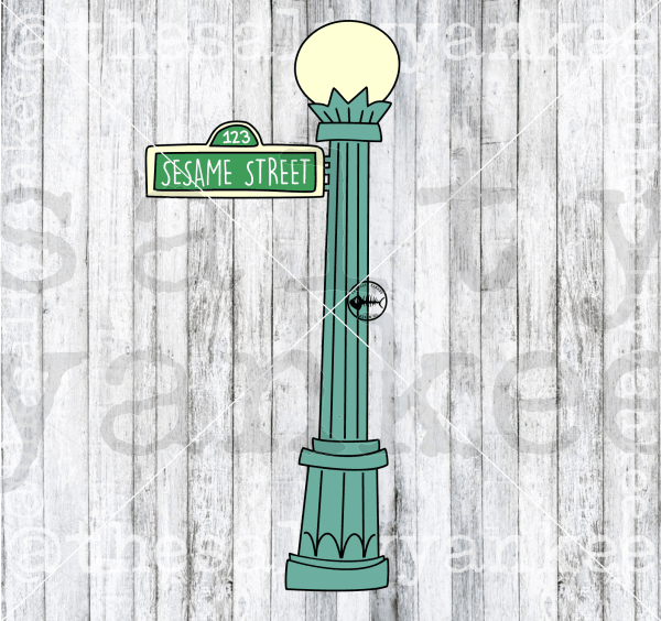 Sesame street best sale lamp post