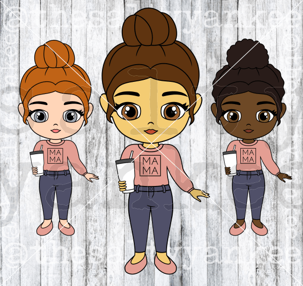 Sy Dolls Mama Customizable Svg And Png File Download Downloads
