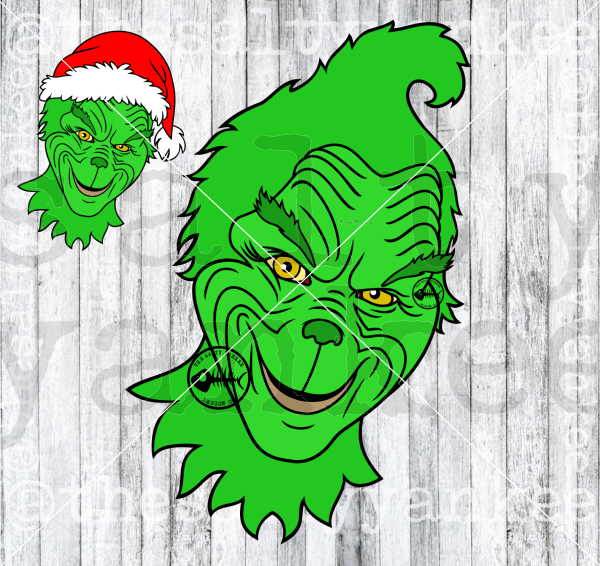The Grinch Svg And Png File Download Downloads