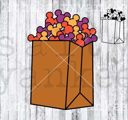 Theme Park Snack Bundle Svg And Png File Download Downloads