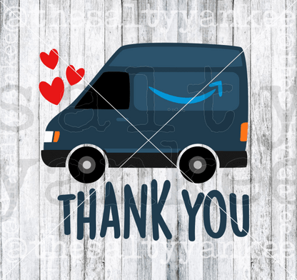 Truck Bundle Thank You Delivery Drivers Postal Workers Svg And Png File Download Downloads