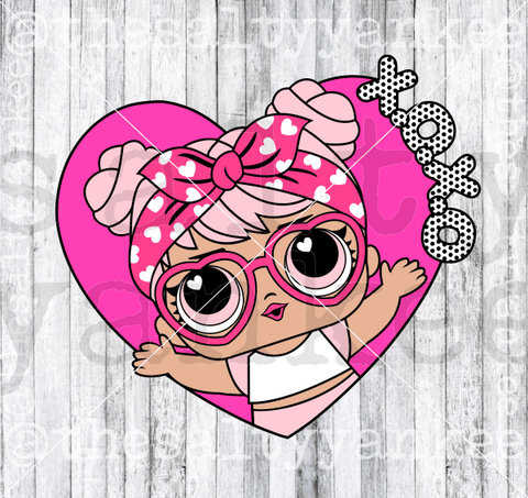 Valentine Xoxo Doll Svg And Png File Download Downloads