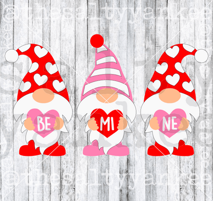 Valentines Day Gnomes Svg And Png File Download Downloads