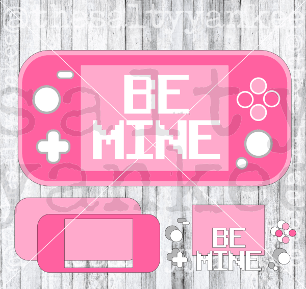 Video Game Be Mine Valentines Day Svg And Png File Download