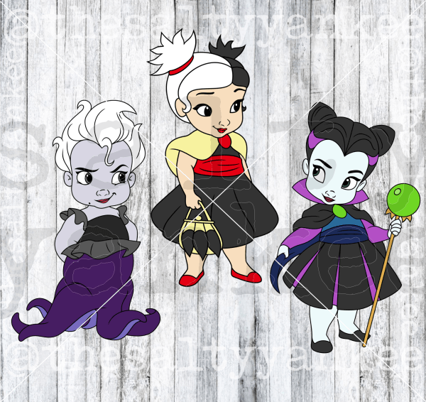 Villains - Animators Bundle Svg And Png File Download Downloads