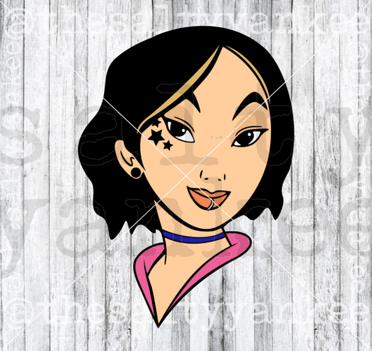 Warrior Princess Svg And Png File Download