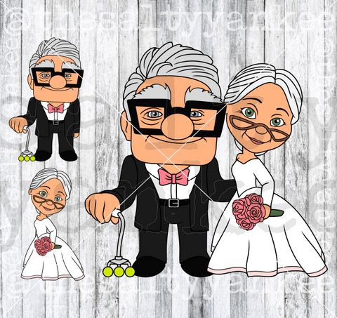 Wedding Adventure Couple Svg And Png File Download