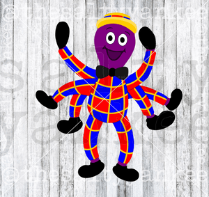 Wiggles Friends Henry The Octopus Svg And Png File Download Downloads