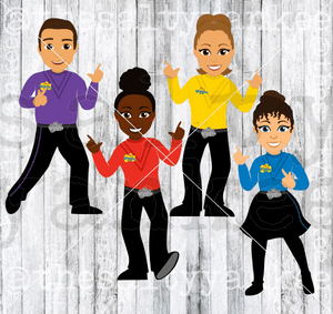 Wiggles New Members Svg And Png File Download Downloads