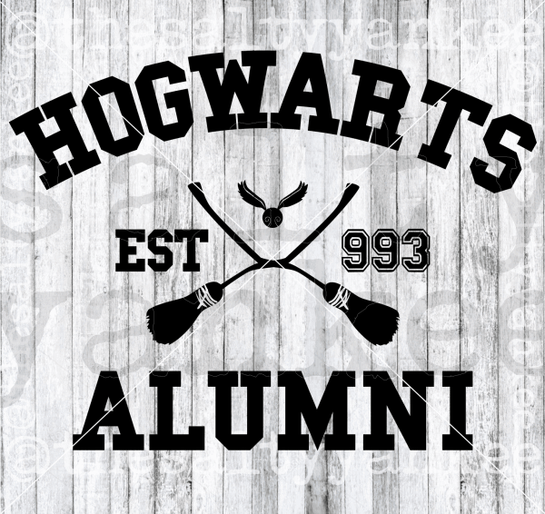 Wizard School Alumni Svg And Png File Download Downloads