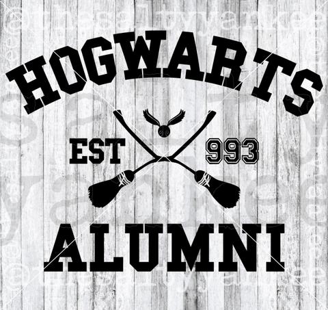 Wizard School Alumni Svg And Png File Download Downloads